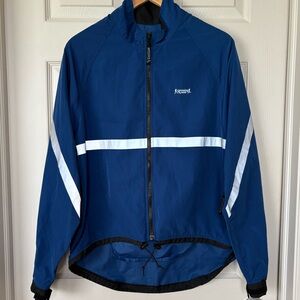 RUNNING ROOM Fit-Wear Unisex Reflective Running  Jacket/Windbreaker Sz S